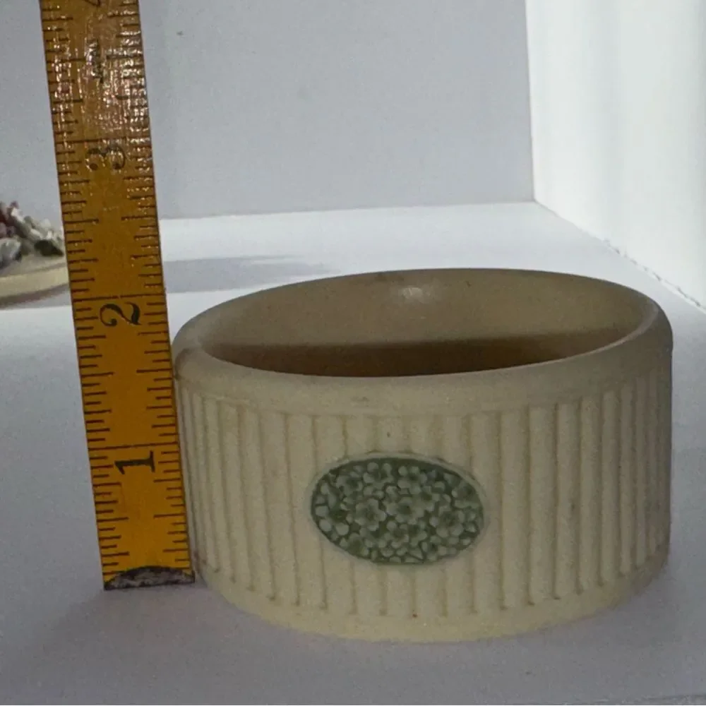 vintage pansy trinket pill box by Artisan Flair